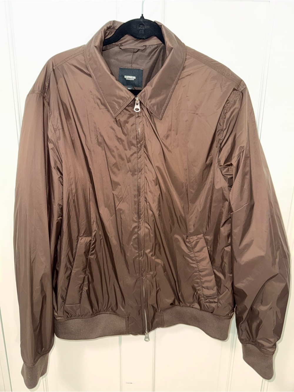 Men’s Express Brown Bomber Jacket
